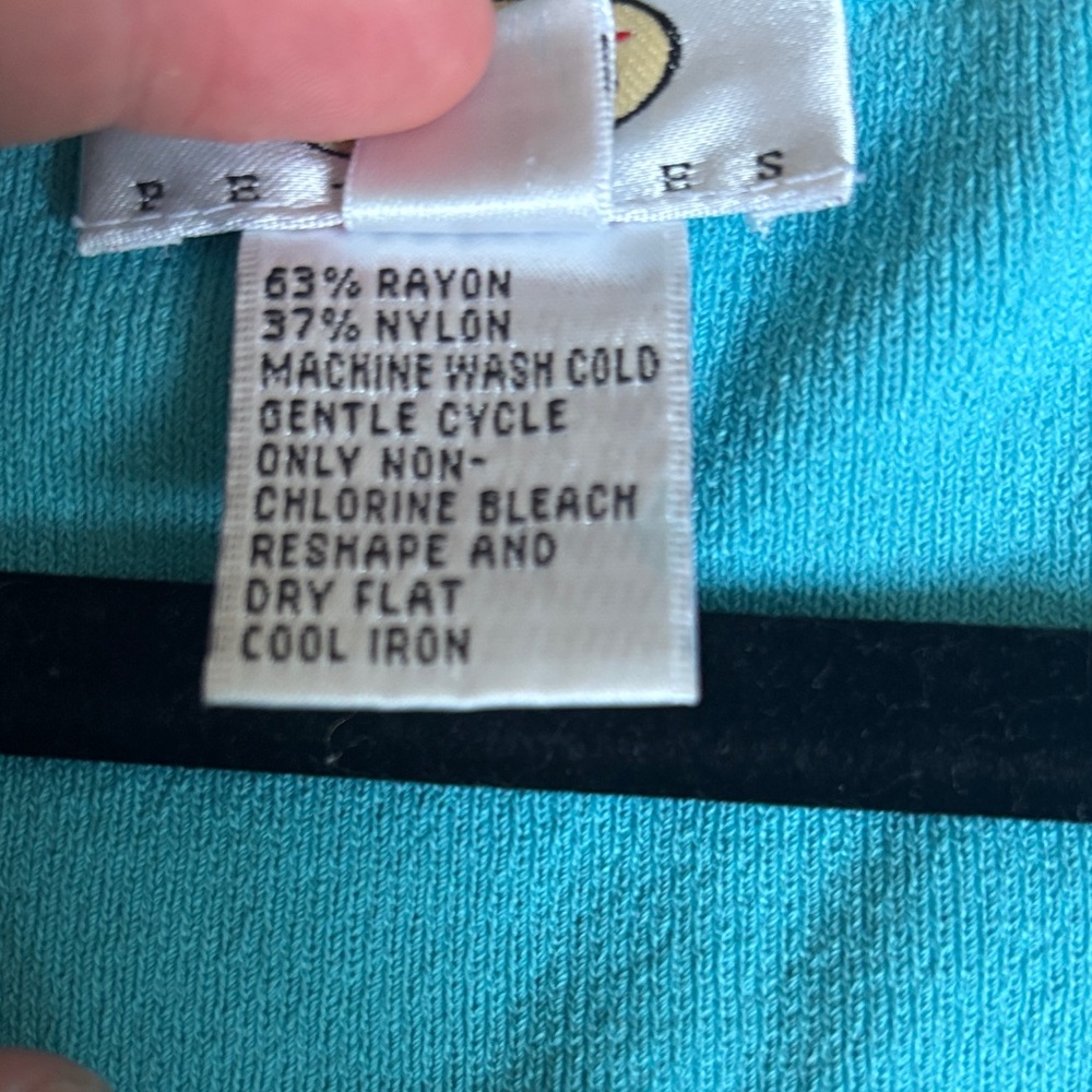 Talbots Turquoise Tank Top - Picture 4 of 4